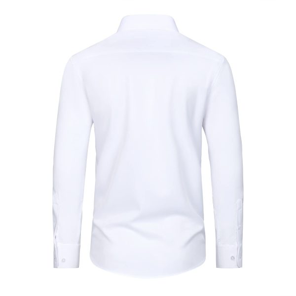 51P4fB7kxiL.jpg Slim Fit Mens Dress Shirts Long Sleeve Dress Shirts for Men Stain Sheild Button Down Shirt Men Big