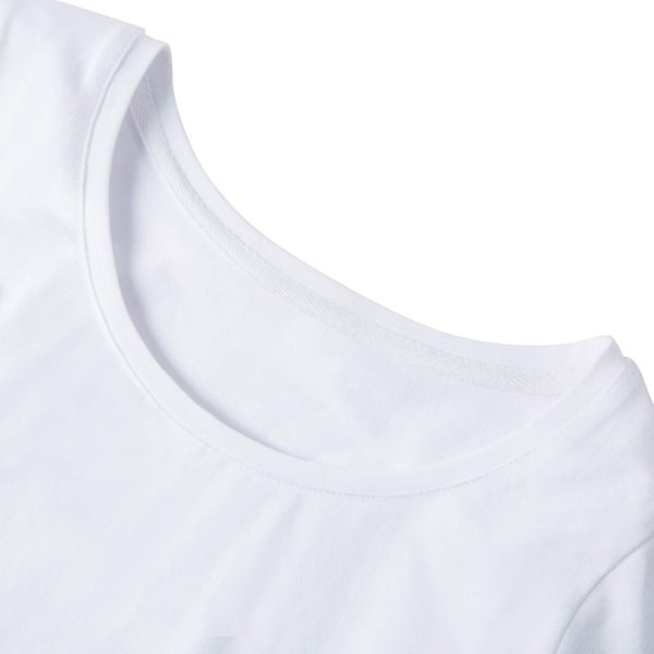 51rSZqy2ugL.jpg Women's Basic Half Sleeve Round Neck T-Shirt Stretchy Casual Cotton Tops