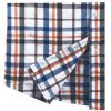 Mens Short Sleeve Casual Plaid Button Down Shirts Work Slim Fit Western Dress Shirt for Men