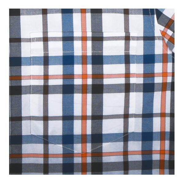 61AF8wcrlTL.jpg Mens Short Sleeve Casual Plaid Button Down Shirts Work Slim Fit Western Dress Shirt for Men