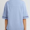 Womens Summer Tops Dressy Casual V Neck Short Sleeve Shirts Solid Button Down Blouses Tops