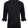 Mens Dress Shirts Long Sleeve Dress Shirts for Men Inner Contrast Button Down Casual Shirts for Men Big and Tall