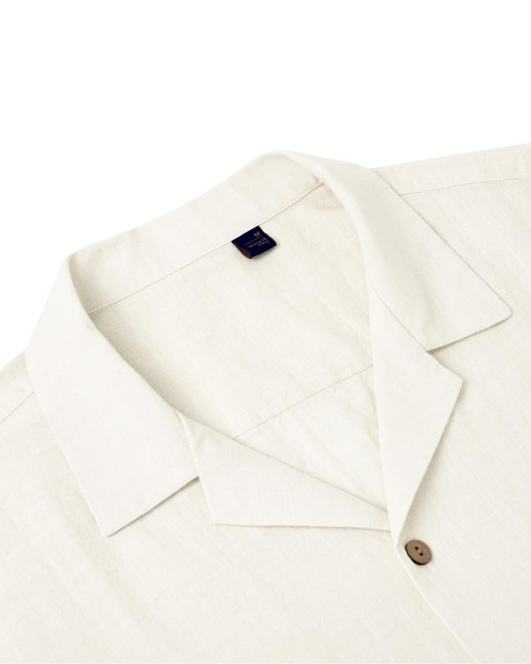 71DZ1MX2jRL.jpg Cuban Linen Shirts for Men Short Sleeve Button Down Shirt Cotton Summer Beach Camp Vacation Hawaiian Shirts