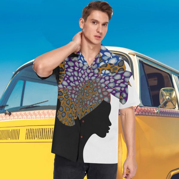 71HXxtRLEGL.jpg Mens Unique Pattern Hawaiian Shirt Beach Tropical Button Up Shirts Vacation Cruise Hawaii Summer Clothes