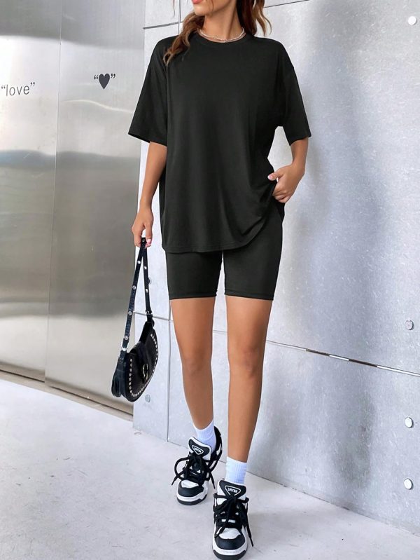 71Px-a0UsSL.jpg Women's Oversized Butterfly Back Cut Out Tee Tops Y2k Half Sleeve Crew Neck T Shirt