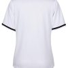 Womens Baseball Jersey Shirt Button Down Blank Softball Jersey Short Sleeve Hip Hop Active Hipster Shirts
