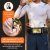 No.1 Hydration Belt by - Premium Running Fuel Belt w/2 BPA-Free 10 oz Water Bottles, Tilt-Up Pocket w/Touchscreen-Ready Cover -