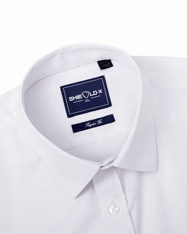 71lCG3Zx2NL.jpg Slim Fit Mens Dress Shirts Long Sleeve Dress Shirts for Men Stain Sheild Button Down Shirt Men Big