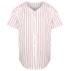 Blank Plain Hip Hop Hipster Baseball Jersey Button Down Shirts Sports Uniforms Men Women Jersey