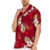 Matchable Couple Hawaiian Luau Shirt or Fairy Dress in Pineapple Garden Black