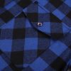 Flannel Plaid Shirt for Men - Regular-Fit Long-Sleeved Casual Button-Down Shirt