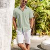 Shirts for Men Short Sleeve Button Down Shirt Casual Summer Beach Shirts