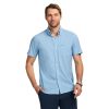 816SFNqeUtL.jpg Mens Breeze Short Sleeve Button Down Patterned Shirt
