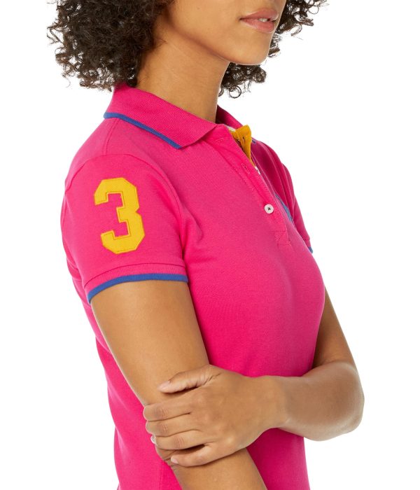Triple Crown Polo Electric Fuchsia LG