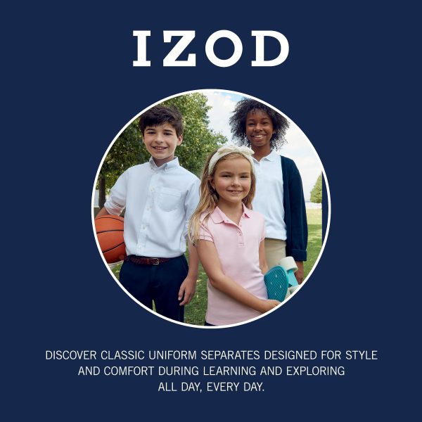 Uniform Young Men’s Short Sleeve Button-down Oxford Shirt