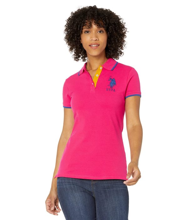 Triple Crown Polo Electric Fuchsia LG
