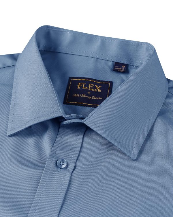 91UjjPCN5GL.jpg Mens Short Sleeve Dress Shirts Wrinkle Free Solid Casual Button Down Shirts with Pocket