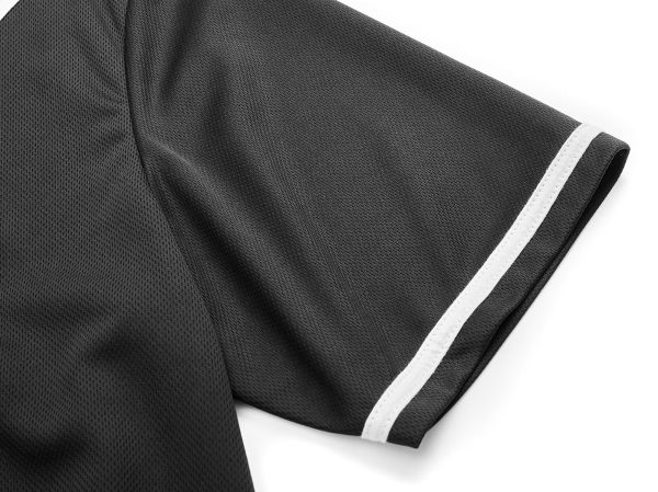 Womens Baseball Jersey Shirt Button Down Blank Softball Jersey Short Sleeve Hip Hop Active Hipster Shirts