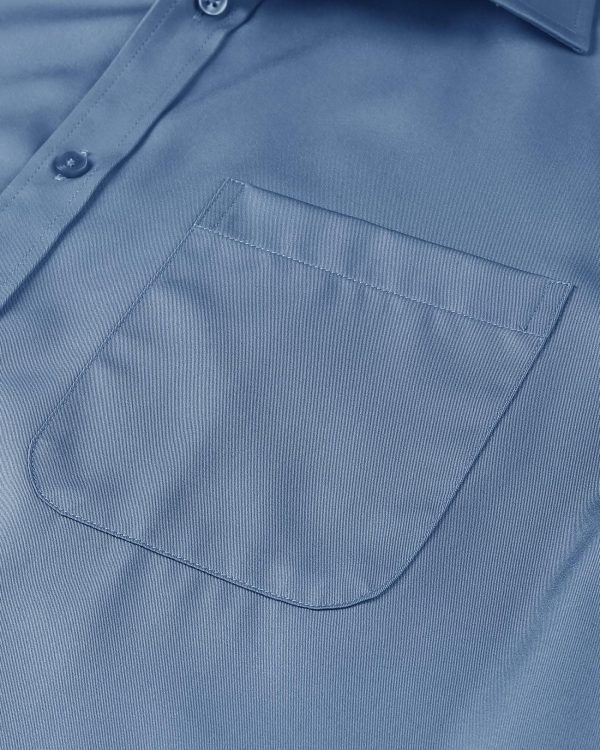 91ufGKaXAL.jpg Mens Short Sleeve Dress Shirts Wrinkle Free Solid Casual Button Down Shirts with Pocket