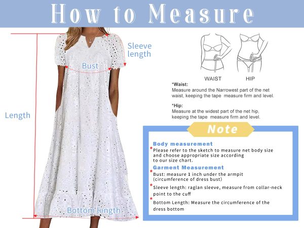 61iqJD4os3L.jpg Women Summer Ruffle Hem Floral Lace Eyelet Dress Casual Notch Neck Midi Tunic Dress with Pocket