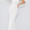 Women's Summer Formal Prom Dress 2025 Spaghetti Strap Lace Floral Wedding Guest Evening Bodycon Dresses