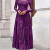 Women Maxi Dress Fall 2025 Fashion Elegant Long Sleeve Square Neck Floral Print Party Club Wedding Guest Dresses