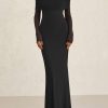 Off The Shoulder Dresses for Women 2025 Summer Mesh Long Sleeve Baby Shower Formal Wedding Guest Dress