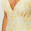 Elegant Lace Floral V Neck Backless Bodycon Dresses for Women Sexy Cut Out Low Back Sleeveless Maxi Dress Wedding Guest
