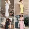 Women Sexy Sleeveless V-Neck Ruffle Backless Summer Dresses Long Formal Dress for Women Cocktail Party Prom Dress