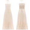 Womens Summer Boho Sexy Backless Long Dresses