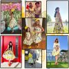 Women'sVintage Polka Audrey Dress 1950s Halter Retro Cocktail Dress