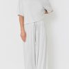 Comfy Maternity Cloud Pants - Casual Dressy Wide Leg Bottoms, Buttery Soft Brushed Cotton Pants | Plus Size Pants