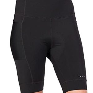 Bike Shorts Women Padded Cycling Shorts for Women, Hi Rise Holster High Waisted Compression Shorts, Reg & Plus Sizes