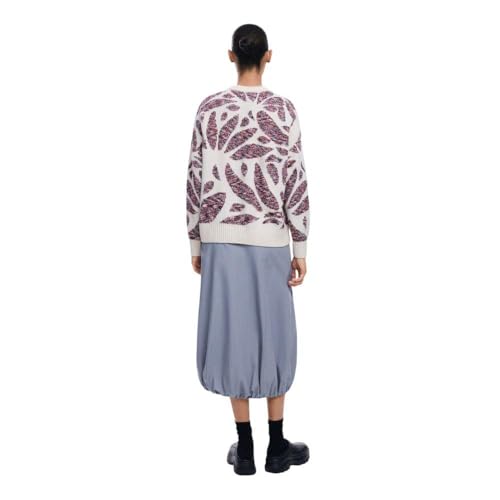 Women's Woman Flat Knit Thick Gauge Pullover