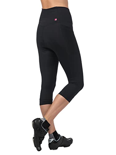 Cycling Capris for Women Padded Bike Capris, Holster Hi-Rise High Waist Knicker, Regular & Plus Size Capris