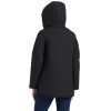 Women's Midweight Hooded A-line Quilted Jacket