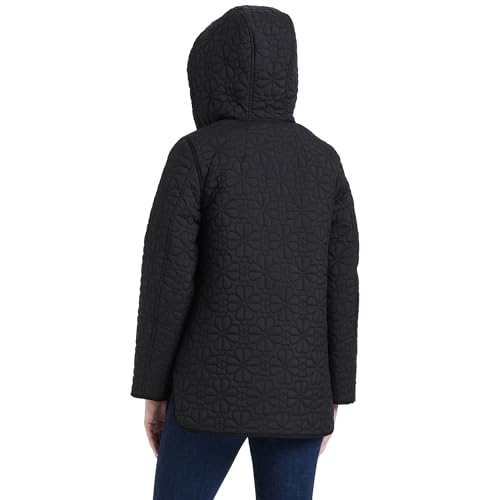 Women's Midweight Hooded A-line Quilted Jacket