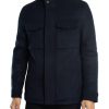 Men's Knowl Funnel Neck Field Jacket, Navy