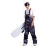 Women Men Ski Bibs Snowboard Pants Snow Bibs Overalls Waterproof Windproof Insulated Winter Sport Warm