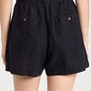 Women's Tie Front Pull On Shorts
