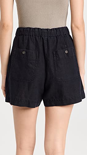 Women's Tie Front Pull On Shorts