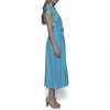 Women's Short Sleeve Multifunctional Shirt Dress