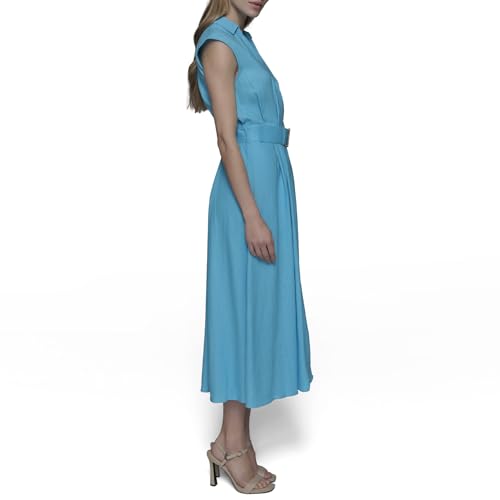 31CSr9XbUL.jpg Women's Short Sleeve Multifunctional Shirt Dress