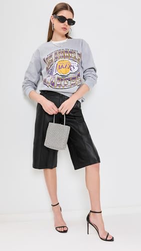 Women's Night Owl Crystal Embellished Mini Tote