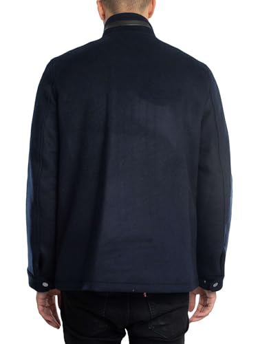 Men's Knowl Funnel Neck Field Jacket, Navy