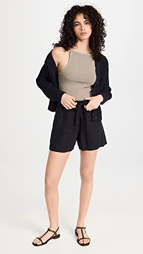 Women's Tie Front Pull On Shorts