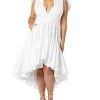 Women's Standard Ruffle Dress with Flounce