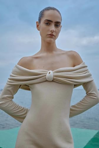 Women's Off Shoulder Mini Dress - Candy
