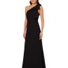 Women's Stretch Crepe Long Dress