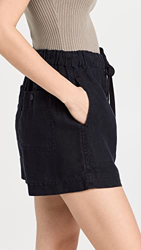 Women's Tie Front Pull On Shorts